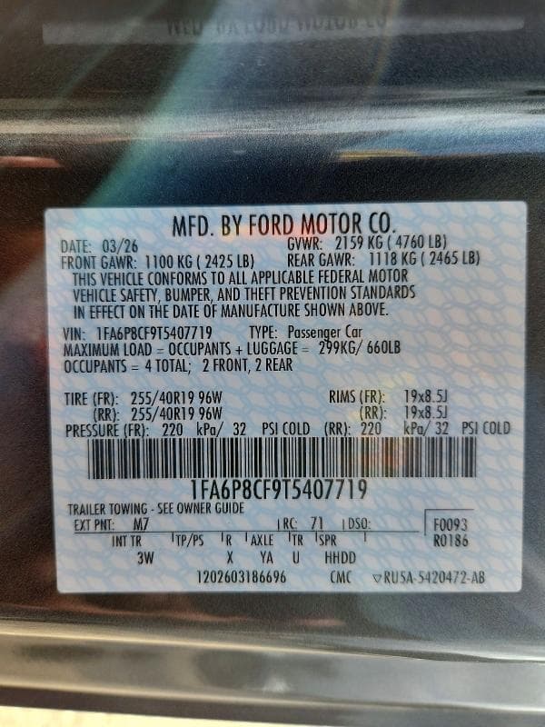 2026 FORD MUSTANG GT 13