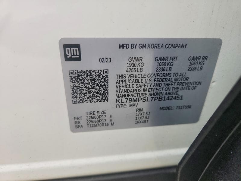 2023 CHEVROLET TRAILBLAZER LT 13