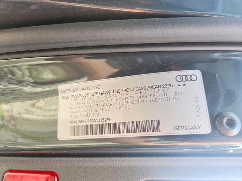 2021 AUDI A4 PREMIUM 40 13