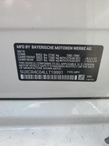 2020 BMW X5 SDRIVE 40I 13
