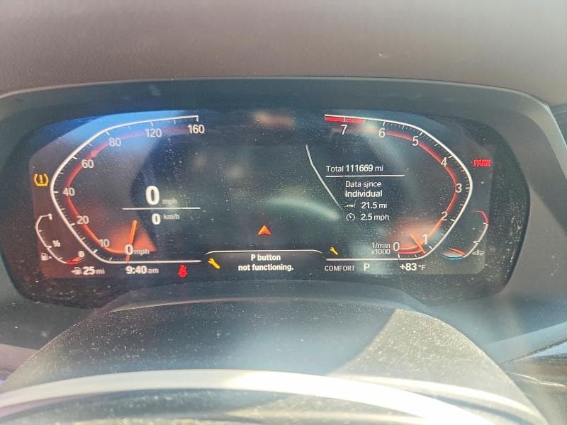 2019 BMW X7 XDRIVE40I 9