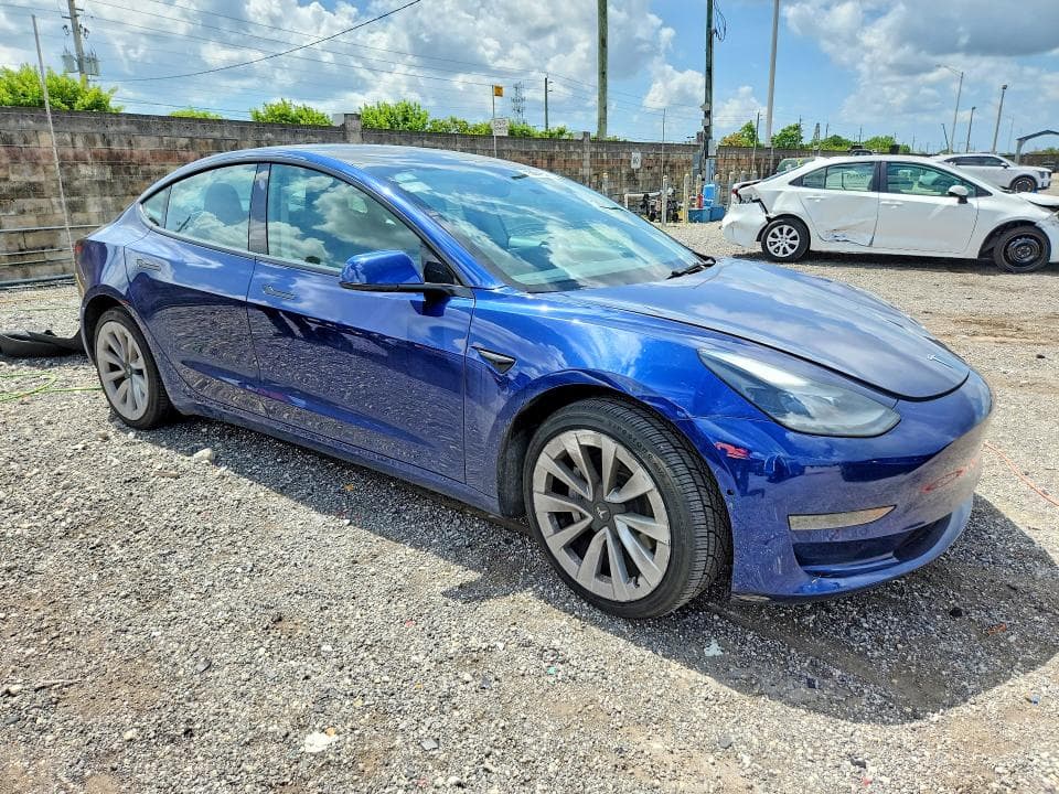 2022 TESLA MODEL 3 4