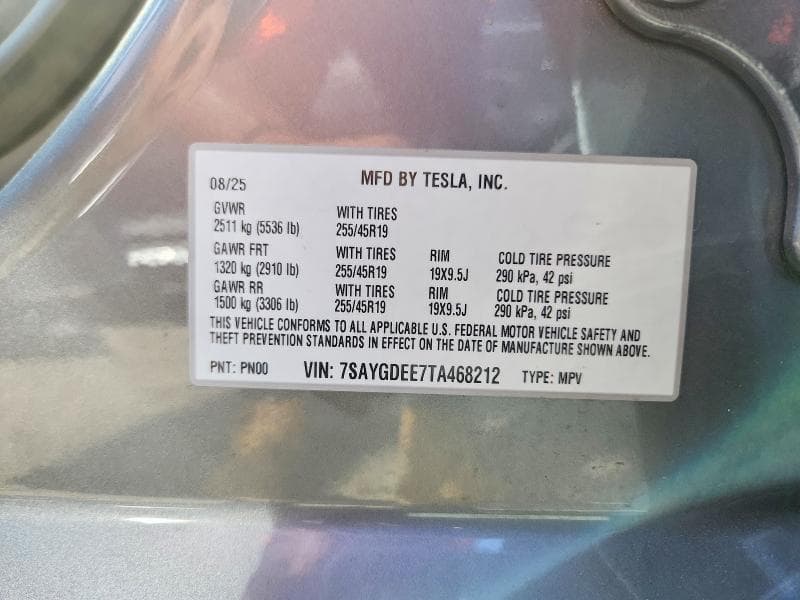 2026 TESLA MODEL Y 13