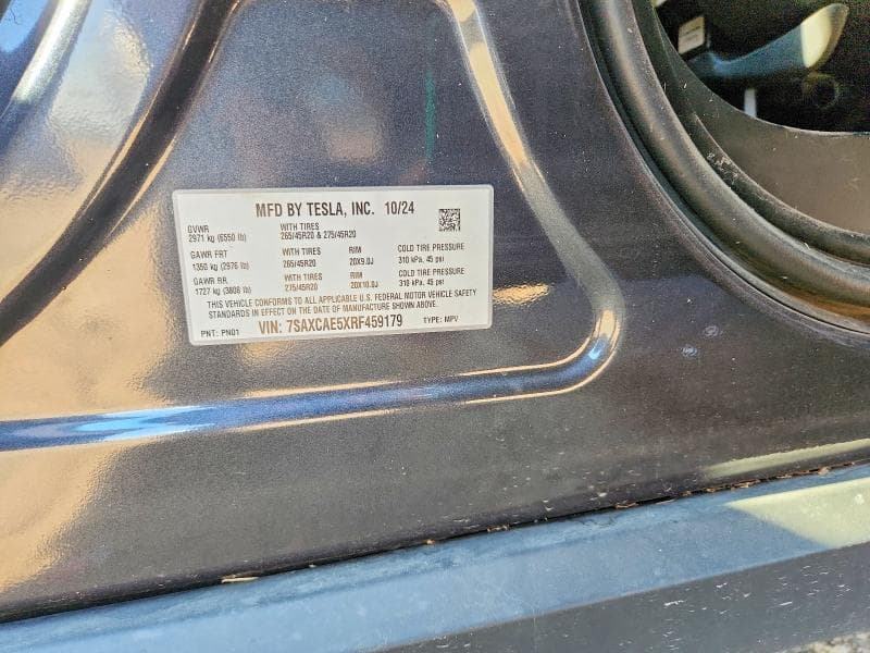 2024 TESLA MODEL X 12