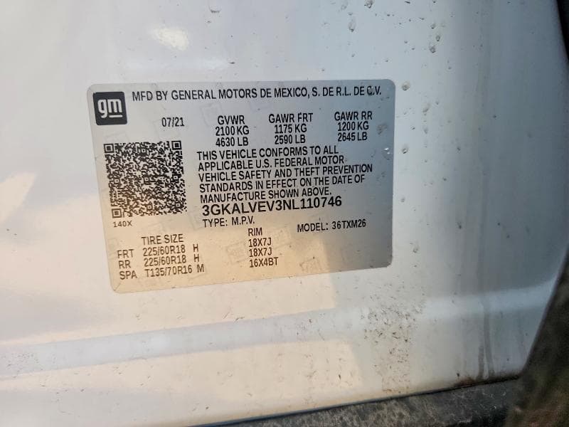 2022 GMC TERRAIN SLT 12