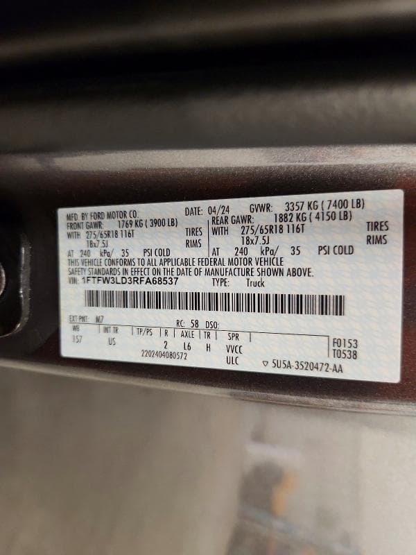 2024 FORD F150 XLT 12