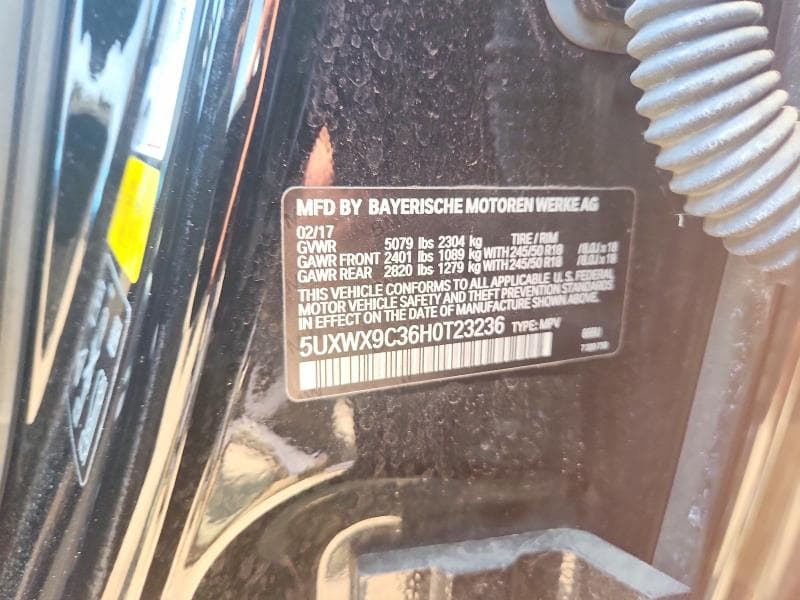 2017 BMW X3 XDRIVE28I 13