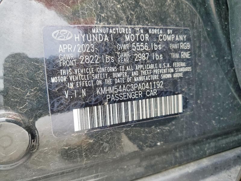 2023 HYUNDAI IONIQ 6 LIMITED 12