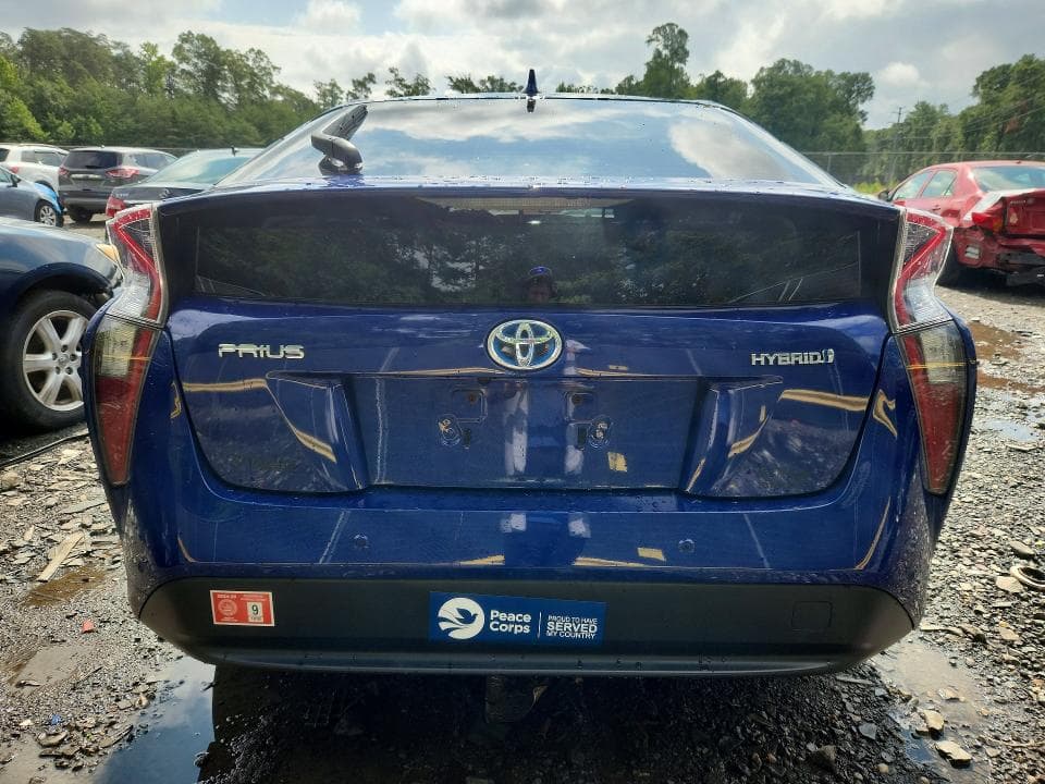2018 TOYOTA PRIUS FOUR 6
