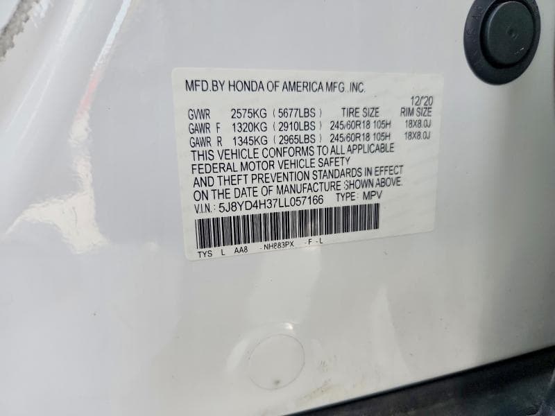 2020 ACURA MDX 14
