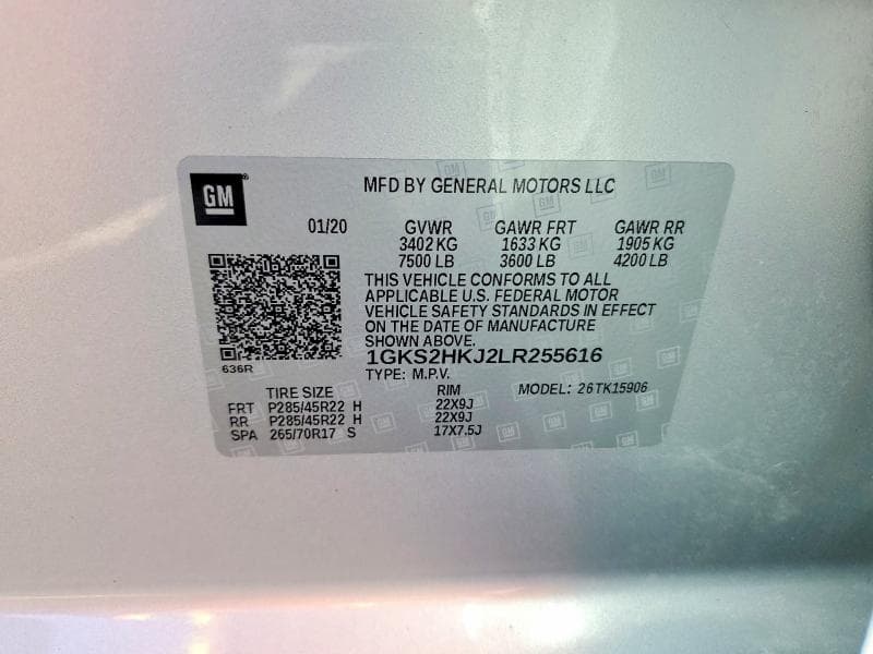 2020 GMC YUKON XL DENALI 13
