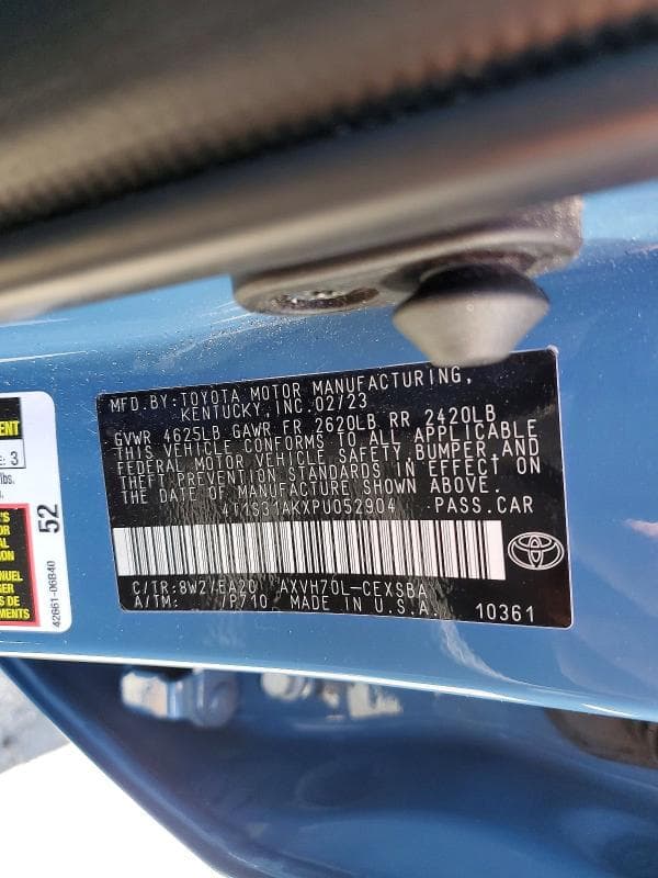 2023 TOYOTA CAMRY HYBRID SE 12