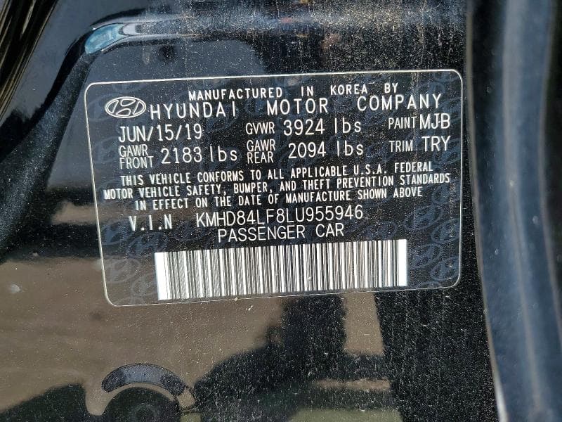2020 HYUNDAI ELANTRA SEL 12