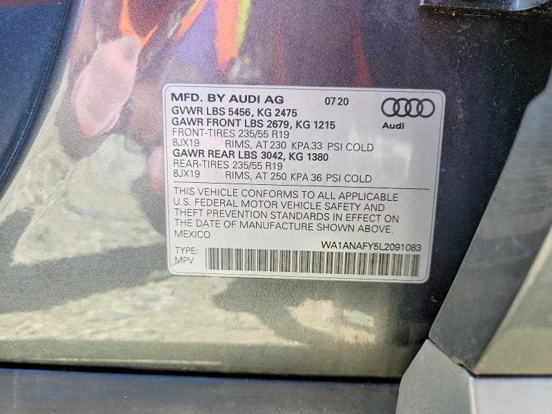 2020 AUDI Q5 PREMIUM 13