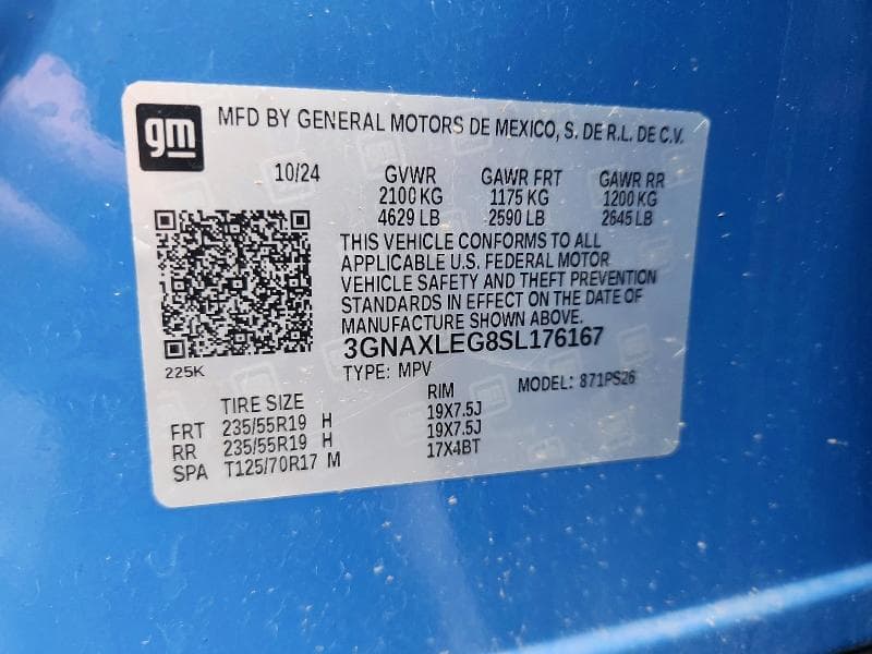 2025 CHEVROLET EQUINOX RS 13