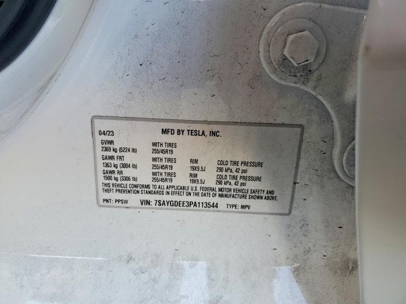 2023 TESLA MODEL Y 12