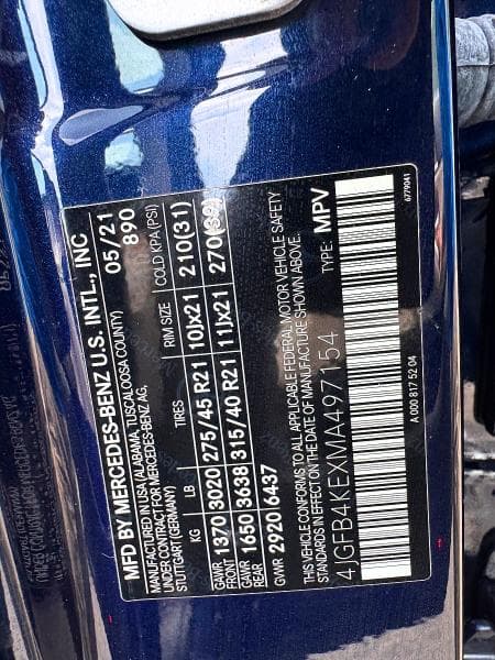2021 MERCEDES-BENZ GLE 350 4MATIC 13