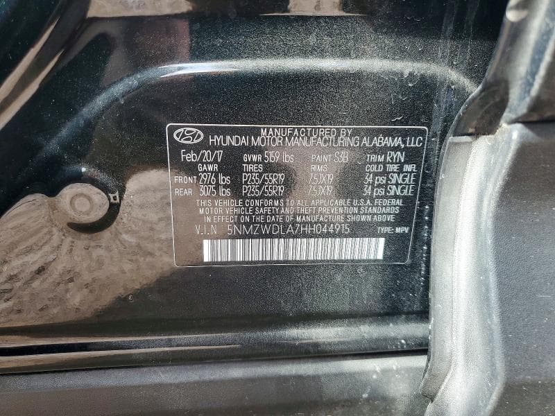 2017 HYUNDAI SANTA FE SPORT 2.0T ULTIMATE 13
