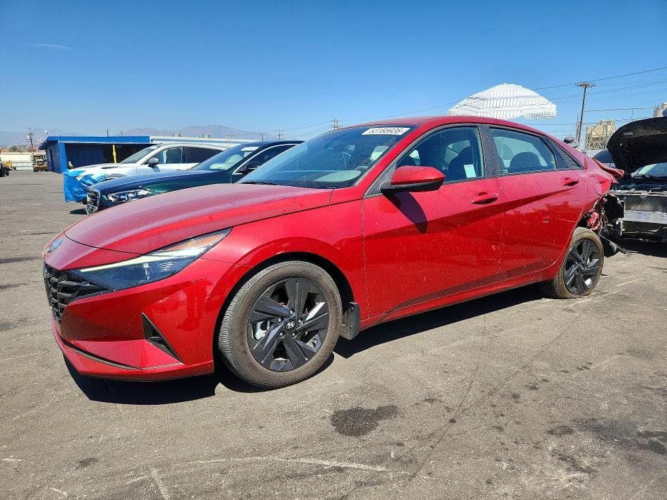 2023 HYUNDAI ELANTRA BLUE - 1