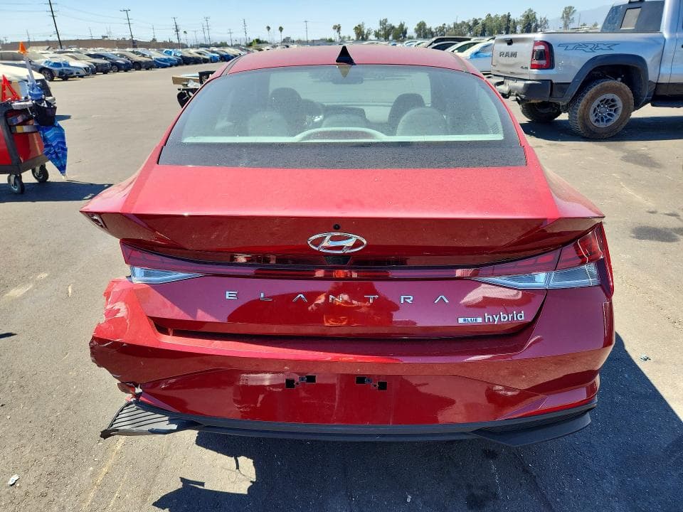 2023 HYUNDAI ELANTRA BLUE 6