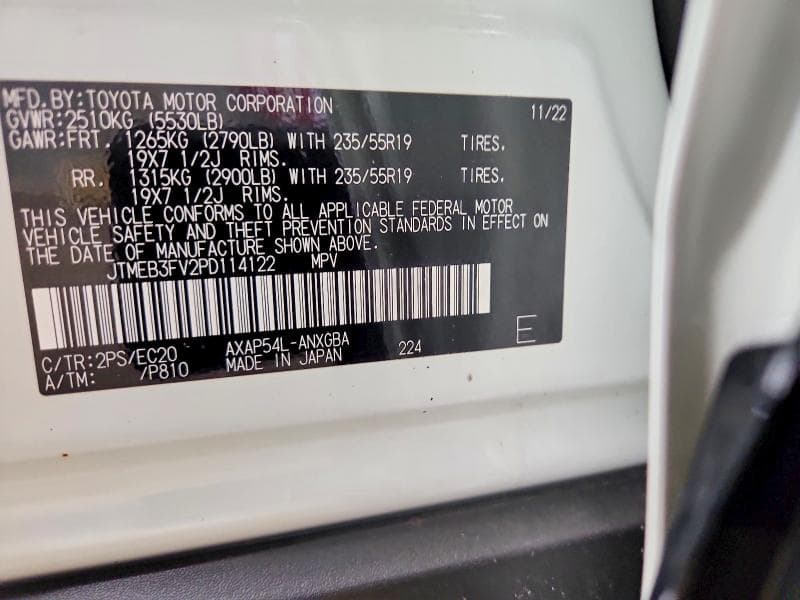 2023 TOYOTA RAV4 PRIME XSE 14