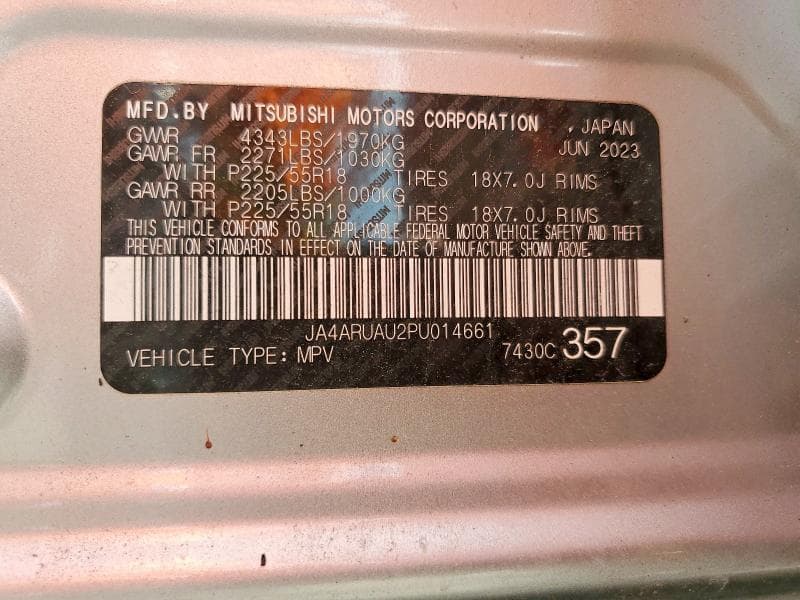 2023 MITSUBISHI OUTLANDER SPORT S/SE 13
