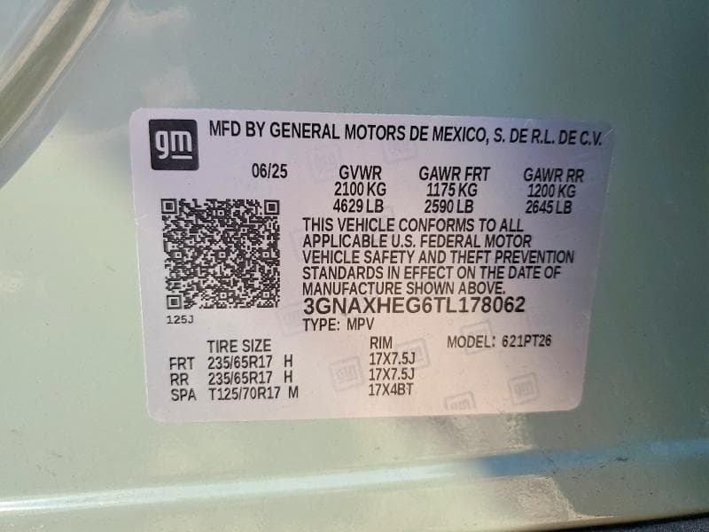 2026 CHEVROLET EQUINOX LT 14
