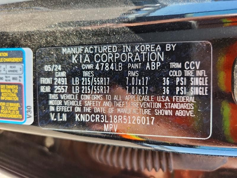 2024 KIA NIRO WIND 13