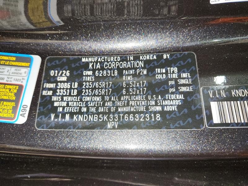 2026 KIA CARNIVAL LXS 13