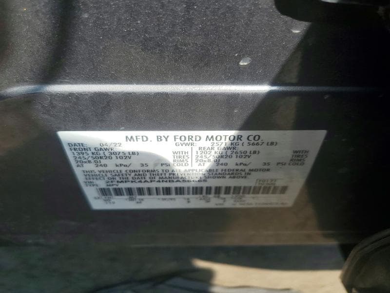 2022 FORD EDGE ST 13