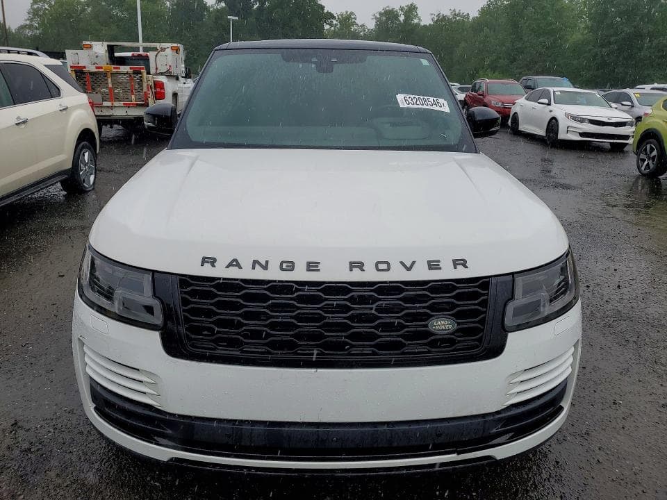 2018 LAND ROVER RANGE ROVER SUPERCHARGED SUPERCHARGED 6