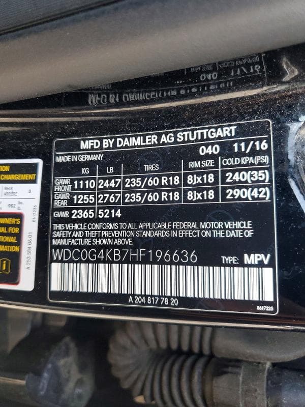 2017 MERCEDES-BENZ GLC 300 4MATIC 300 4MATIC 13
