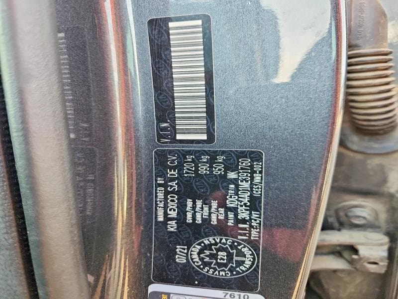 2021 KIA FORTE EX 13