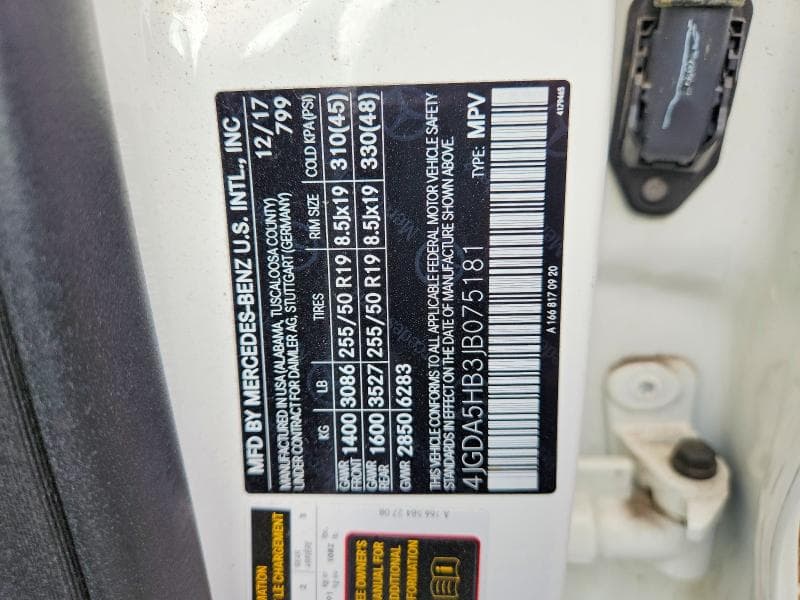 2018 MERCEDES-BENZ GLE 350 4MATIC 13