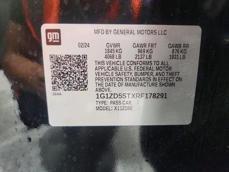 2024 CHEVROLET MALIBU LT 13