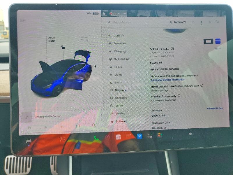 2020 TESLA MODEL 3 9