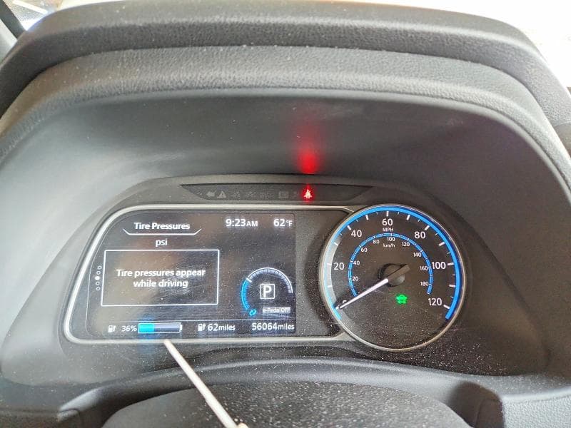 2021 NISSAN LEAF S 9