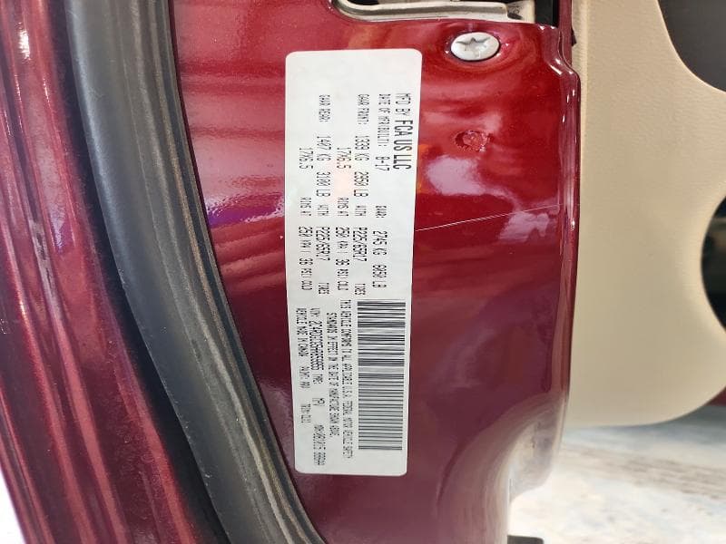 2017 DODGE GRAND CARAVAN SXT 13