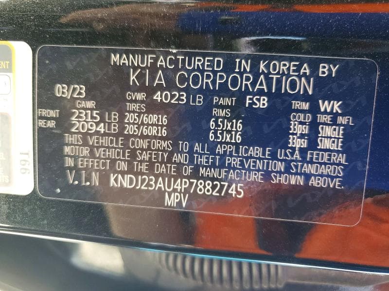2023 KIA SOUL LX 13