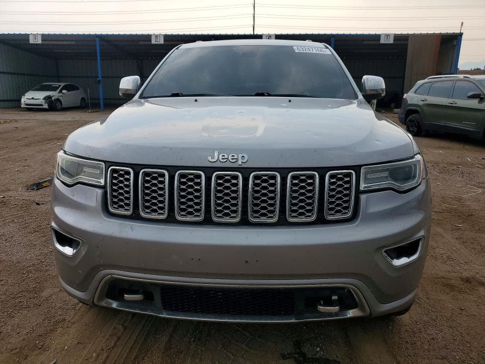 2017 JEEP GRAND CHEROKEE OVERLAND 5