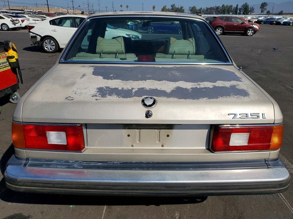 1985 BMW 735 I AUTOMATIC 6