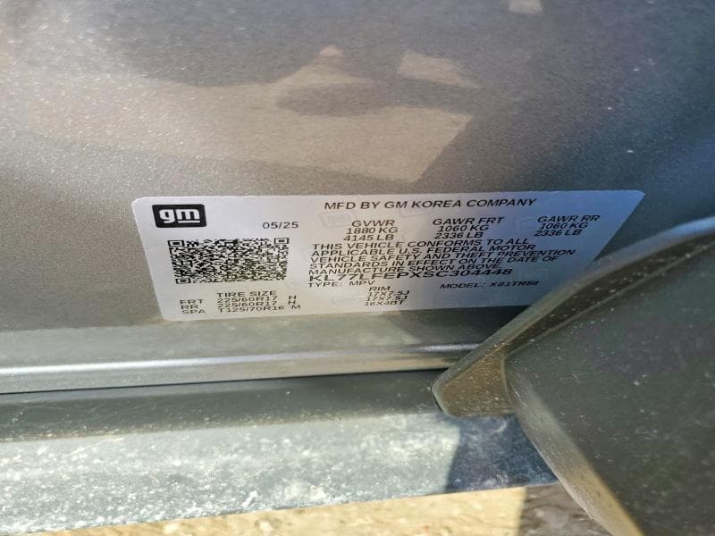 2025 CHEVROLET TRAX LS 13