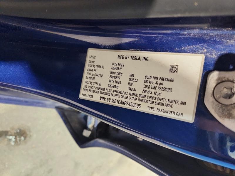 2023 TESLA MODEL 3 12