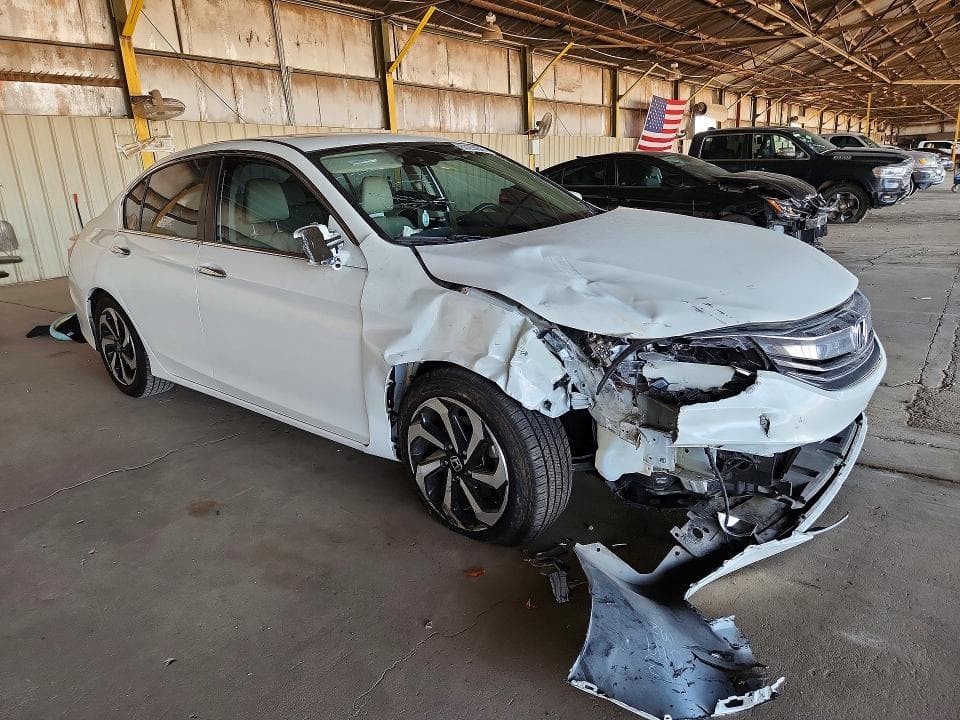 2017 HONDA ACCORD EXL 4