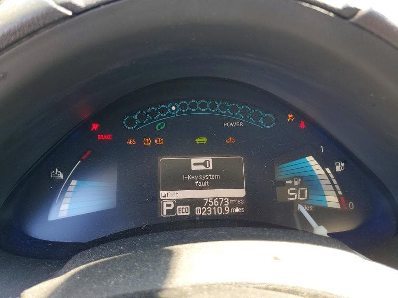 2017 NISSAN LEAF S 9