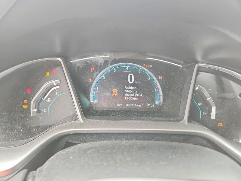 2021 HONDA CIVIC EX 9