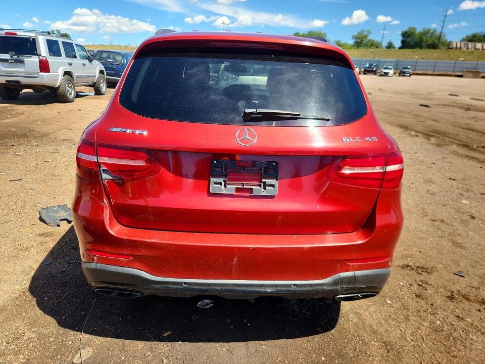 2017 MERCEDES-BENZ GLC 43 4MATIC AMG 6
