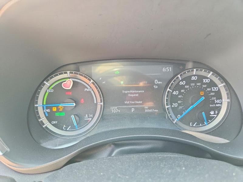 2020 TOYOTA HIGHLANDER HYBRID XLE 9