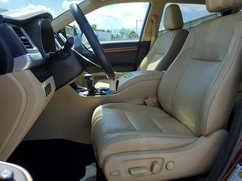 2017 TOYOTA HIGHLANDER LIMITED PLATINUM 7
