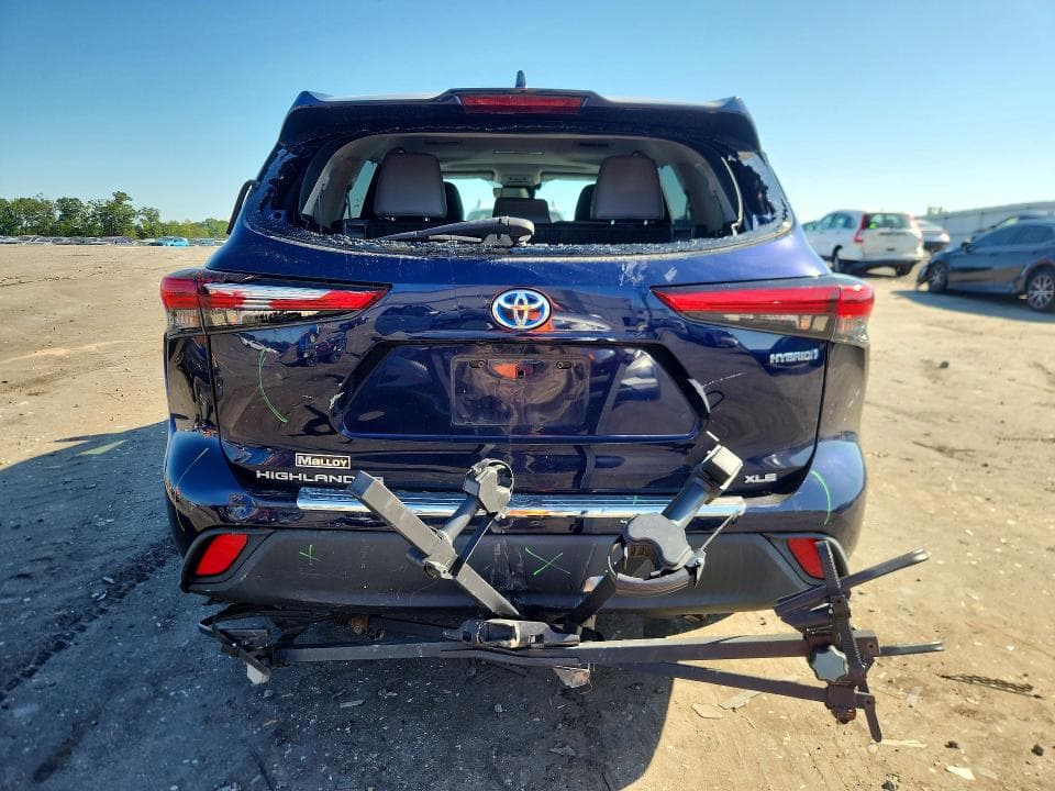 2020 TOYOTA HIGHLANDER HYBRID XLE 6